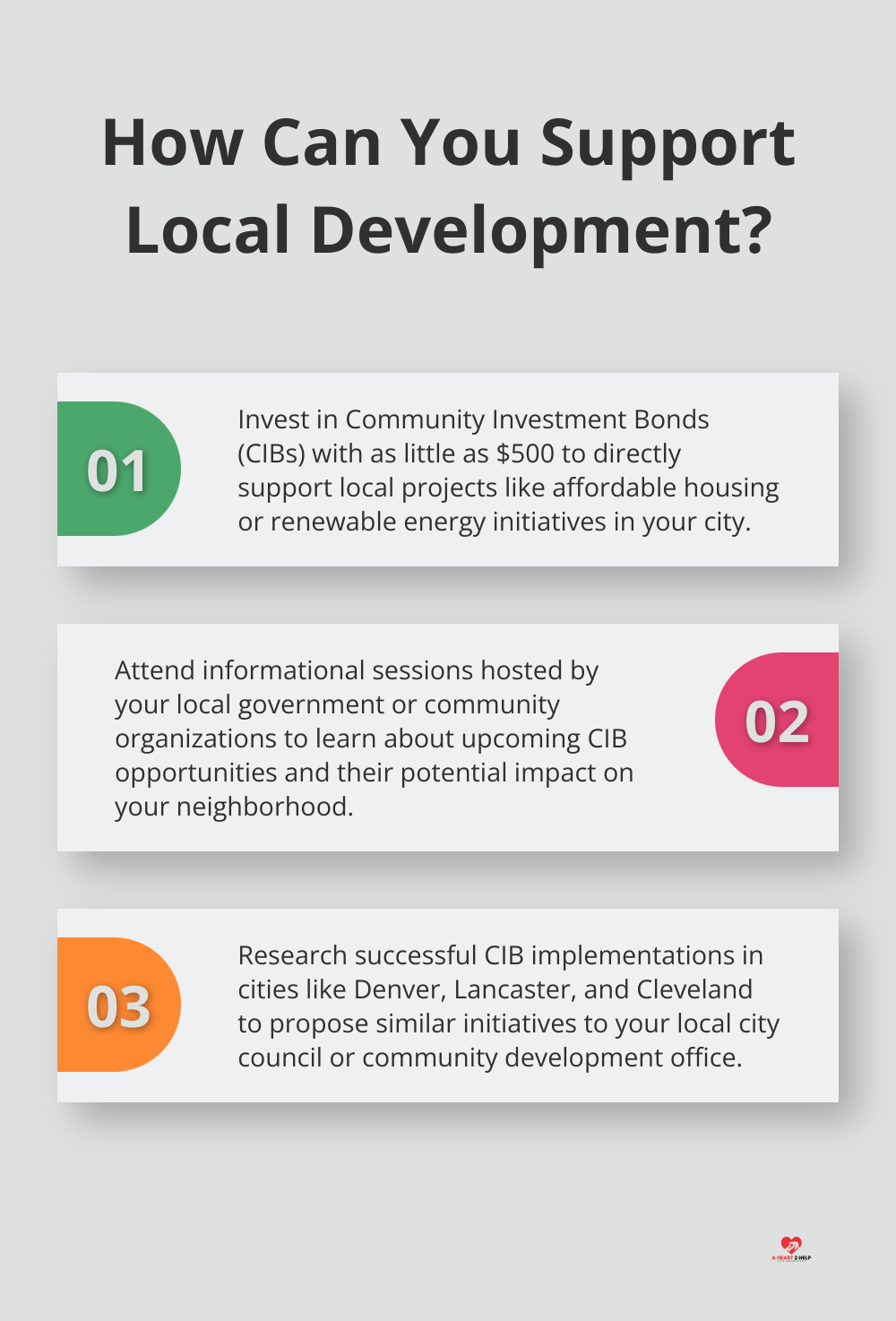 Fact - How Can You Support Local Development?