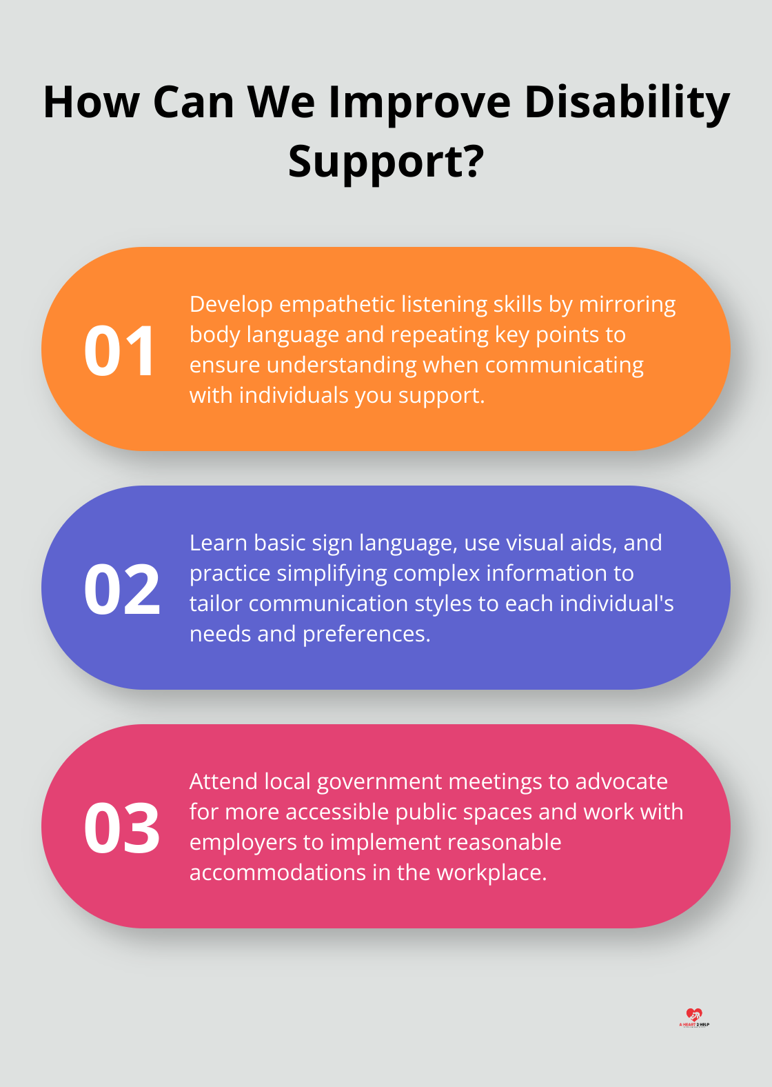 Fact - How Can We Improve Disability Support?